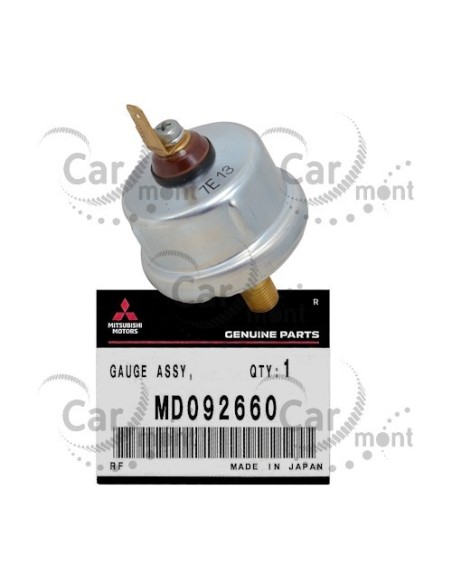 Czujnik kontrolki ciśnienia oleju do wskaźnika Mitsubishi Pajero I Pajero Sport - MD092660 - Oryginał Mitsubishi