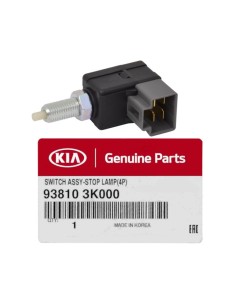 Czujnik włącznik świateł stop - Hyundai Kia ix35 Sportage - 938103K000 93810-3K000