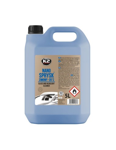 Płyn do spryskiwaczy - zimowy - K2 NANO SPRYSK (5 litrów)