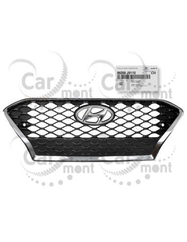 Atrapa grill kratka zderzaka - Hyundai KONA 2017-2020 przed liftem - 86350-J9110 - Oryginał