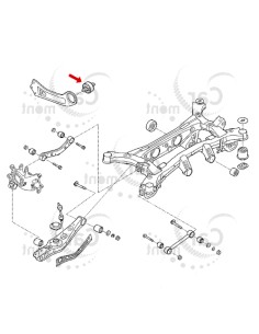 Tuleja ramienia wzdłużnego - lewa - Hyundai Tucson KIA Sportage - 55275-D3000 - Korea 2