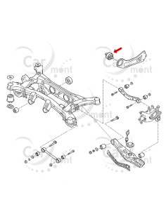 Tuleja ramienia wzdłużnego - lewa - Hyundai Tucson KIA Sportage - 55274-D3000 - Korea 2