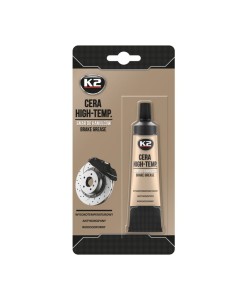 Smar do hamulców / tłoczków cylinderków / prowadnic K2 CERA HIGH-TEMP (18ml)