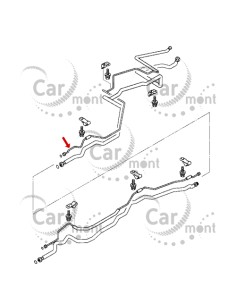 Rurka klimatyzacji - tylna  - Pajero IV LONG - 7815B826 - Oryginał 2