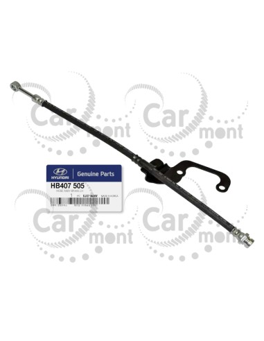 Przewód hamulcowy przedni lewy - Hyundai Galloper - HB407505 HB407-505 - Oryginał