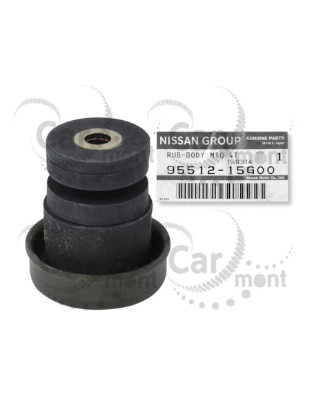 Poduszka ramy - 1 - Navara KingCab D21 D22 - 95512-15G00 - Oryginał