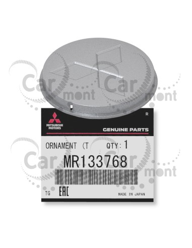 Osłona kapsel na alufelgę - logo - Outlander CU Galant Space Wagon - MR133768 4252A014 - Oryginał