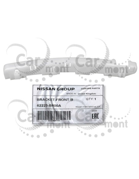 Ślizg zderzaka przedniego - lewy - Nissan Qashqai I - 62223-BR00A - Oryginał