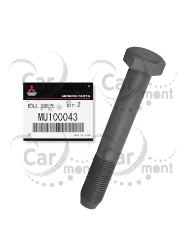 Śruba wahacza tylnego wzdłużnego - Mitsubishi Pajero III - MU100043 - Oryginał