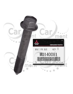 Śruba przedniego wahacza / wózka - Outlander CU Lancer CS - MU140081 - Oryginał Mitsubishi