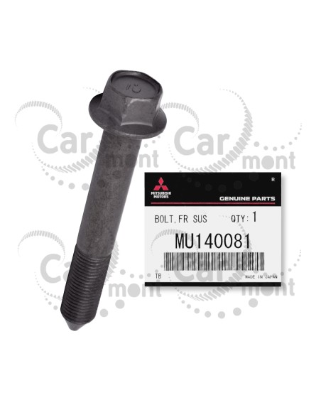 Śruba przedniego wahacza / wózka - Outlander CU Lancer CS - MU140081 - Oryginał Mitsubishi