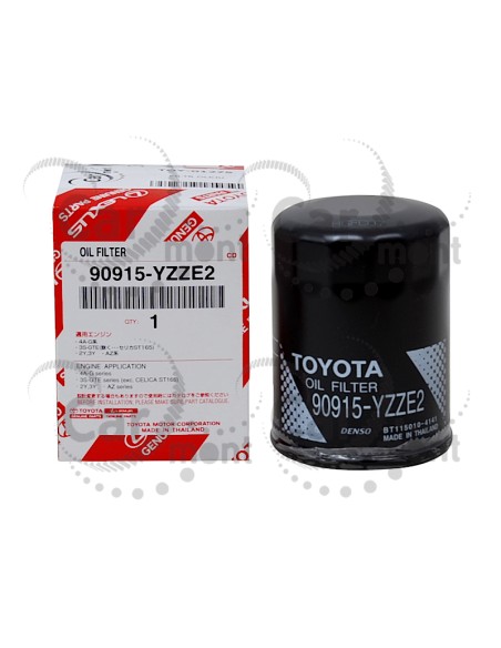Filtr oleju - Toyota RAV4 Avensis Celica Corolla 1.6 1.8 2.0 2.4 - 90915-YZZE2 - Oryginał Toyota