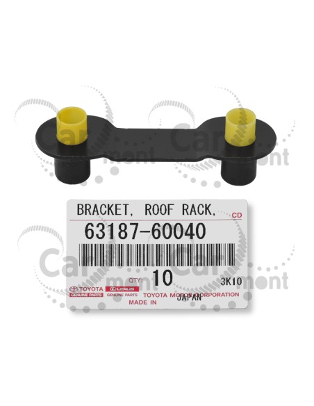 Uchwyt / podkładka bagażnika dachowego - Toyota Land Cruiser 200  Lexus LX570 - 63187-60040 - Oryginał