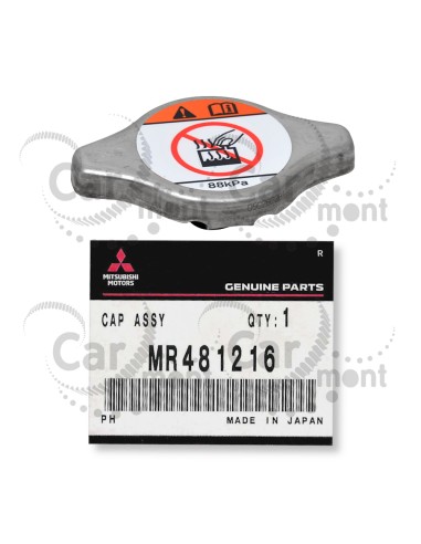 Korek chłodnicy 0.9 / śr. 43,5 mm - Pajero Sport Pinin Galant Colt - MR481216 - Oryginał