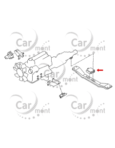 Poduszka silnika tylna Nissan Terrano II 2.4 2.7 R20 Ford Maverick FR20 - 11320-7F000 - GSP 2
