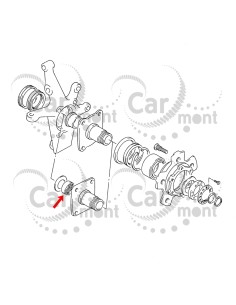 Łożysko igiełkowe zwrotnicy - Suzuki Vitara Grand Vitara X90 - 09263-28030 - Oryginał Suzuki 2