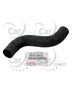 Rura chłodnicy dolna (outlet) - Land Cruiser 90 - 16572-30010 - Oryginał Toyota