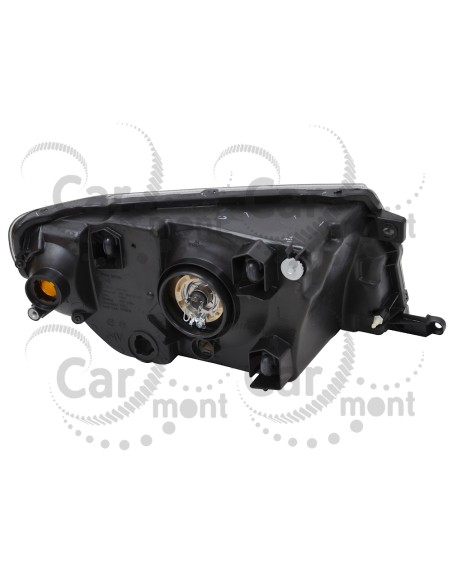 Reflektor lampa przednia lewa - Pajero Pinin 1.8 2.0 RHD - MR496655 MR586043 - Oryginał Mitsubishi