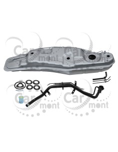 Zbiornik paliwa bak / stalowy (zestaw) - Pajero III 2.5 TD 3.2 DID LONG - MR342850 MR959772 MR512306