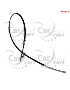 Linka hamulca ręcznego - lewa - Pajero Sport 2.5TD 3.0 - MR235306 - Ashika