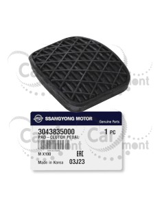 Nakładka pedału sprzęgła - SsangYong KGM Korando Tores Tivoli - 3043835000 - Oryginał