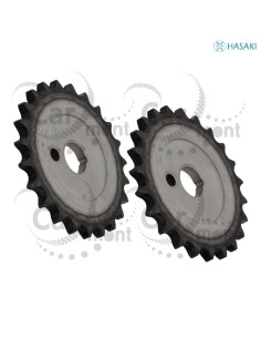 Zębatka wałka rozrządu x2 - Pajero 3.2 DI-D 4M41 - ME203099 - Hasaki Japan