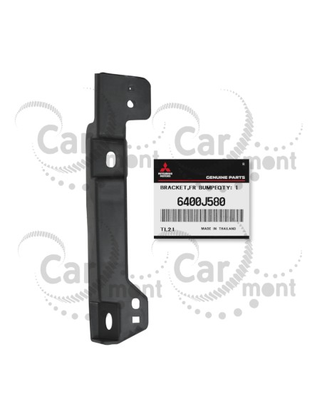 Ślizg wspornik zderzaka przedniego - prawy - Mitsubishi L200 KL1 KL/KK6 - 6400J580 - Oryginał Mitsubishi