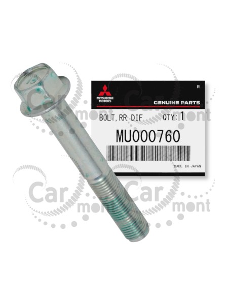 Śruba tylnego zawieszenia - Outlander CW GF Lancer ASX - MU000760 - Oryginał Mitsubishi