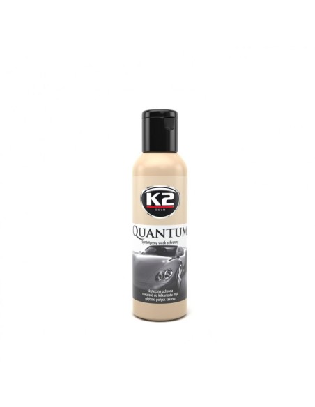 Syntetyczny wosk ochronny do karoserii z mikrofibrą - QUANTUM 140g - K2