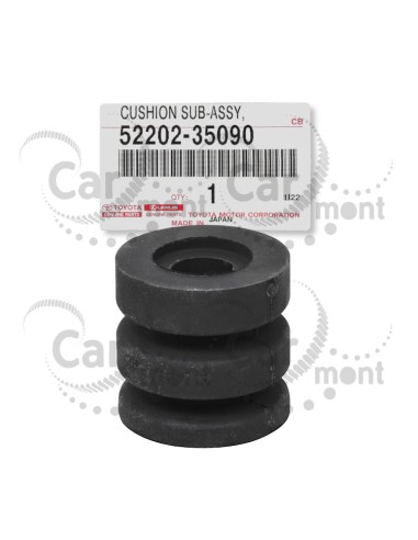 Poduszka ramy / 1-dolna - Toyota Land Cruiser 120 - 52202-35090 5220235090 - Oryginał Toyota
