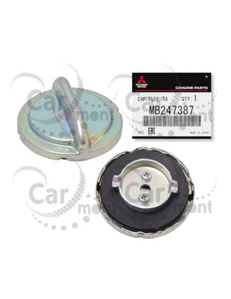 Korek wlewu paliwa -  Pajero I L200 K34 Galloper 2.5 TD 3.0 - MB247387 31010-21011 - Oryginał Mitsubishi