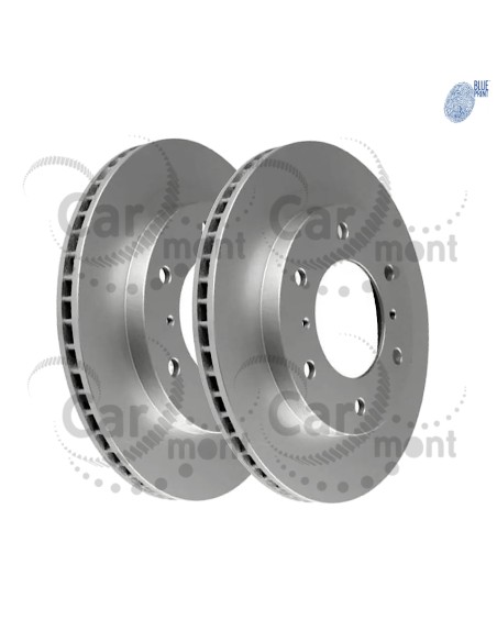 Tarcza hamulcowa (para) - przód - Mitsubishi Pajero III IV - MR407116 4615A061 - BP