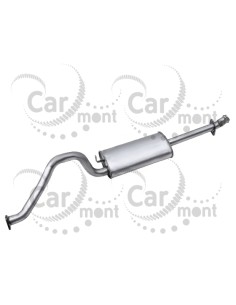 Tłumik wydechowy tylny - Pajero II 2.5TD 3.0 LONG - MB651697 MB810045 MB651689 - POLMO