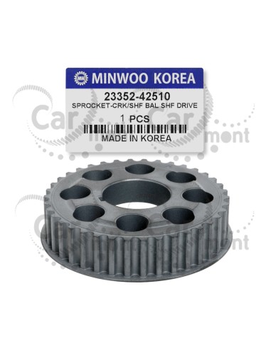 Koło napędu paska balansowego - Pajero L200 L300 L400 Galloper 2.5 - 23352-42510 MD164835 - Korea