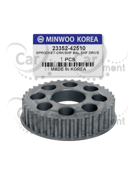 Koło napędu paska balansowego - Pajero L200 L300 L400 Galloper 2.5 - 23352-42510 MD164835 - Korea