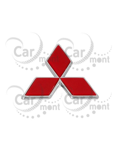 Znaczek Mitsubishi na klapę / RED - Pajero III Pajero Sport - MR416795