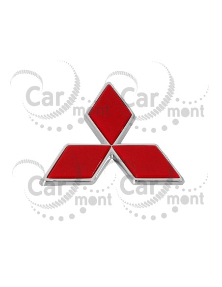 Znaczek Mitsubishi na klapę / RED - Pajero III Pajero Sport - MR416795