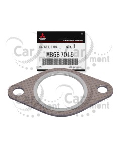 Uszczelka rury wydechowej / kolektor - Mitsubishi Pajero III 2.5TD 3.5 Pinin Galant - MB687015 - Oryginał Mitsubishi