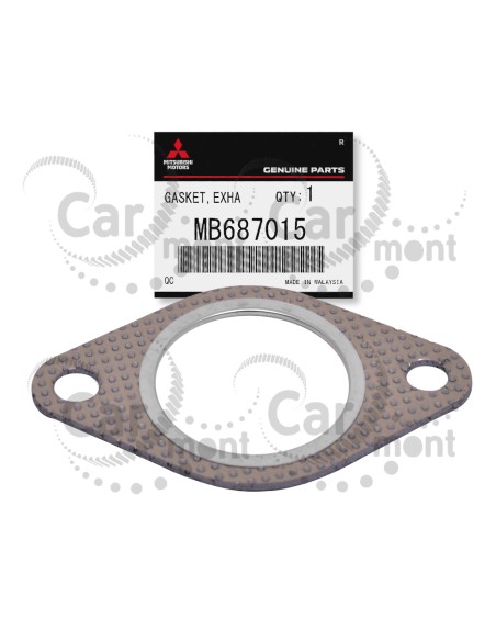 Uszczelka rury wydechowej / kolektor - Mitsubishi Pajero III 2.5TD 3.5 Pinin Galant - MB687015 - Oryginał Mitsubishi