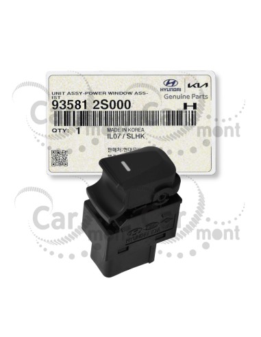 Przełącznik podnoszenia szyby przód prawy - Hyundai ix35 Tucson - 93581-2S000 935812S000