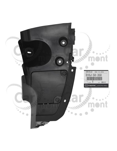 Nadkole tył osłona wewnętrzna zderzaka - lewa - Mazda CX-3 (DK) - D10J-50-350 DH4J-50-350 - Oryginał Mazda
