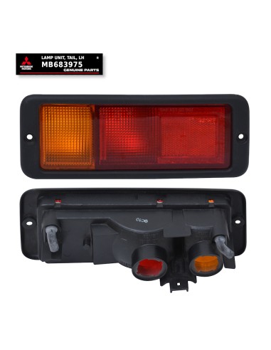 Tylna lampa w zderzak - lewa - Mitsubishi Pajero II Hyundai Galloper - MB683975 MR124963 MB861939 - Oryginał Mitsubishi