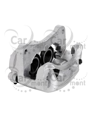 Zacisk hamulcowy przedni prawy (z jarzmem) - Mitsubishi Pajero III IV (V80) - MR407675 MR510538