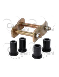 Wieszak + tuleja resora x4 - Mitsubishi Pajero L200 L400 Galloper - MN103209 MN103210 MB584531 MB584530
