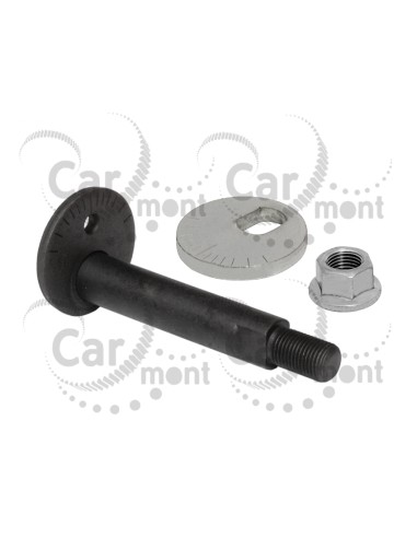 Śruba nakrętka podkładka zbieżności przedniego wahacza - Mitsubishi L200 Pajero Sport KH/KS - MN125376 MR418672 MU001083
