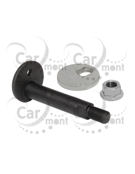 Śruba nakrętka podkładka zbieżności przedniego wahacza - Mitsubishi L200 Pajero Sport KH/KS - MN125376 MR418672 MU001083