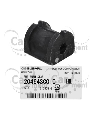 Tuleja guma stabilizatora tylnego - Subaru Forester Impreza Legacy - 20464SC010 - Oryginał Subaru