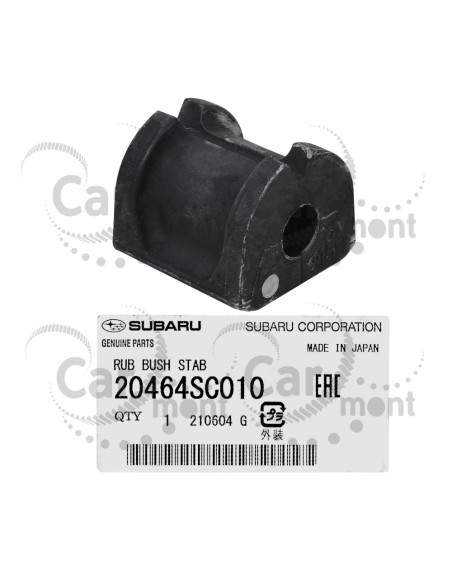Tuleja guma stabilizatora tylnego - Subaru Forester Impreza Legacy - 20464SC010 - Oryginał Subaru