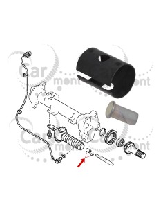 Zabezpieczenie siłownika przedniego mostu - Mitsubishi Pajero L200 - MD712733 MD713964 - Oryginał Mitsubishi 2