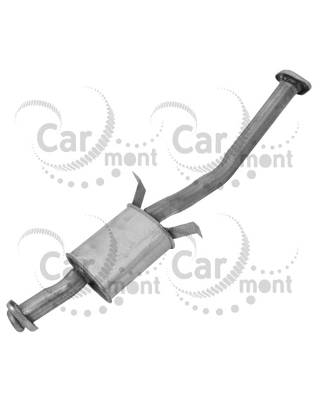 Tłumik wydechowy środkowy - Mitsubishi Pajero I Hyundai Galloper 2.5TD LONG - MB313705 MB313706 HR175204